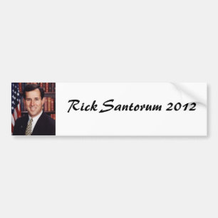 Rick Santorum Bumper Sticker