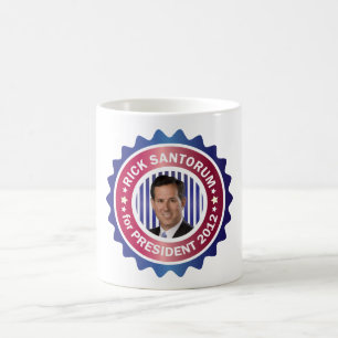 Rick Santorum for President 2012 Coffee Mug
