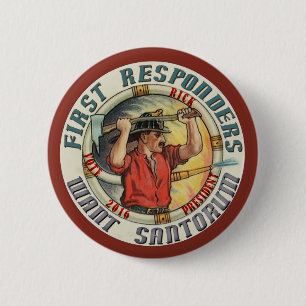 Rick Santorum for President 2016 6 Cm Round Badge