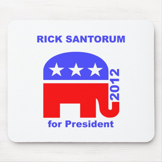 Rick Santorum Mouse Mat (Front)