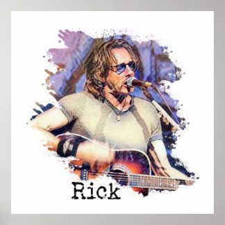 Rick Springfield in Concert Poster