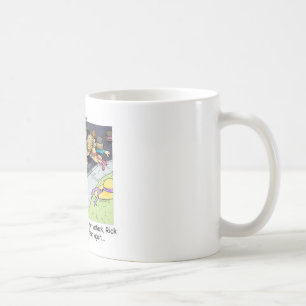 Rick Suffers A Hat Attack Cartoon Gifts & Tees Coffee Mug