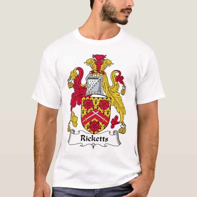 Ricketts Family Crest T-Shirt (Front)