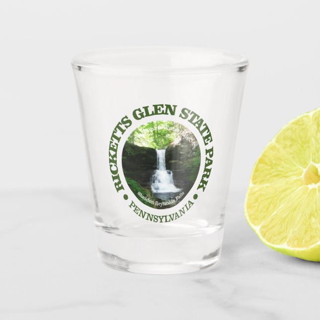 Ricketts Glen Shot Glass (Front)