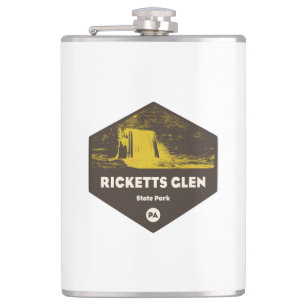 Ricketts Glen State Park Pennsylvania Hip Flask