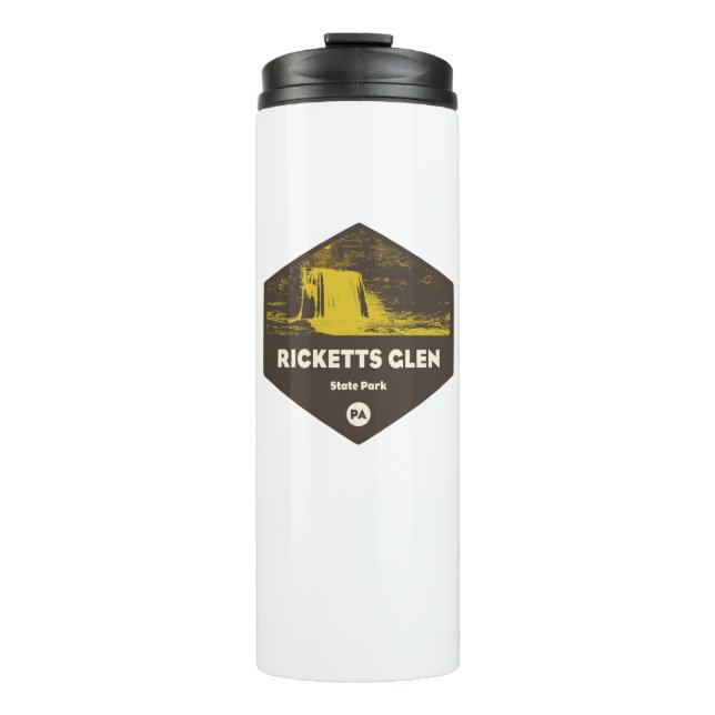 Ricketts Glen State Park Pennsylvania Thermal Tumbler (Front)