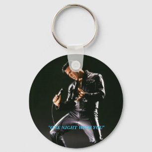 Ricks Demo Pics 003, "ONE NIGHT WITH YOU" Key Ring