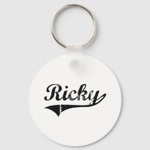 Ricky Classic Style Name Key Ring