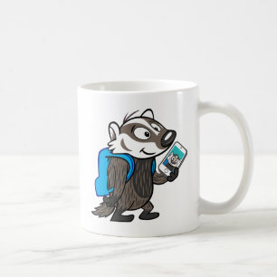Ricky Racoon Boomer Badger Selfie Coffee Mug