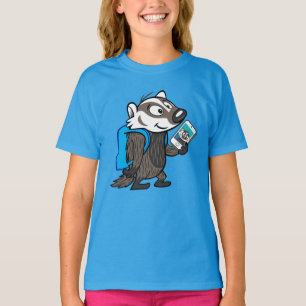 Ricky Racoon   Boomer Badger Selfie T-Shirt