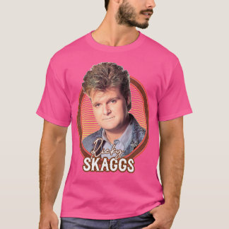 Ricky Skaggs Retro Style Fan Design TShirt 2