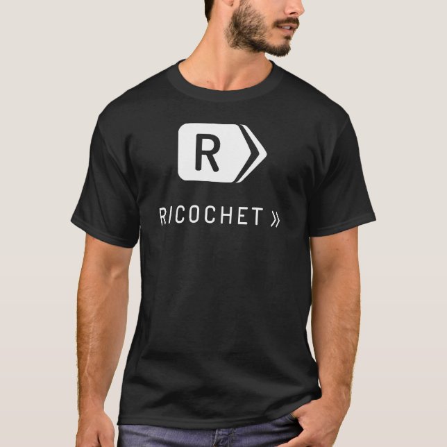 Ricochet 4.0 Basic Dark Tee (Front)