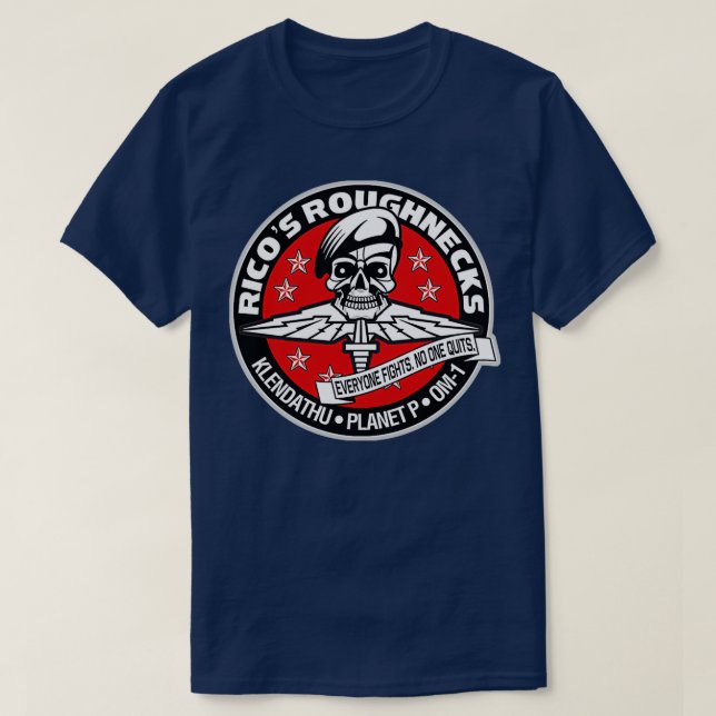 Ricos Roughnecks  T-Shirt (Design Front)