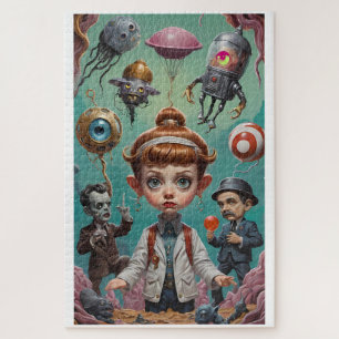 Ricursive Technomancy Jigsaw Puzzle