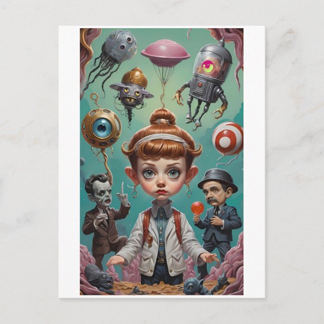 Ricursive Technomancy Postcard (Front)