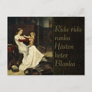 Rida rida ranka CC0292 Edelfelt Postcard
