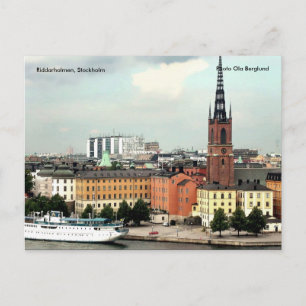 Riddarholmen, Stockholm, Photo Ola... Postcard