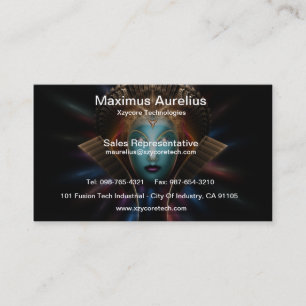 Riddian Queen Fractal Art Business Card