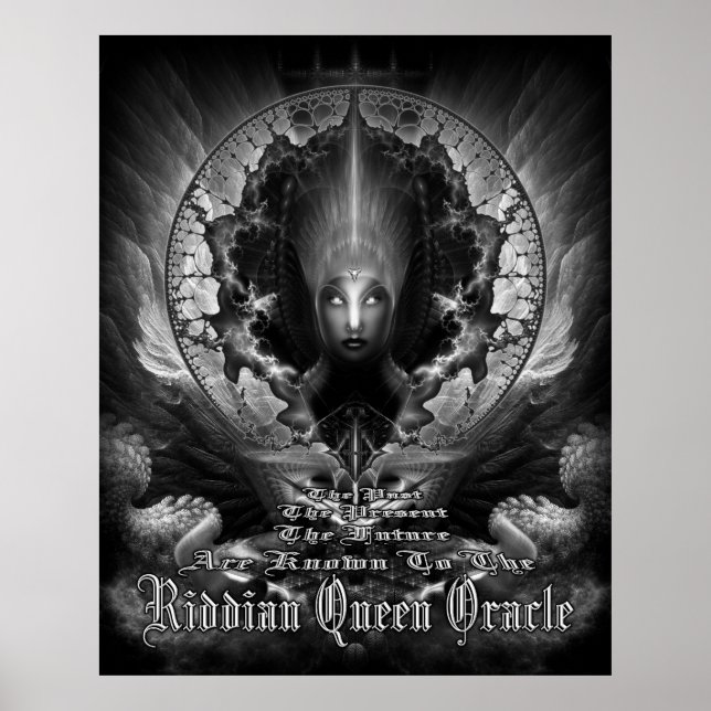 Riddian Queen Oracle GS Archival Poster (Front)