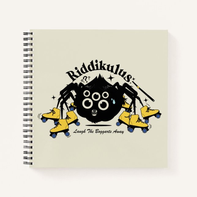 Riddikulus - Laugh the Boggarts Away Notebook (Front)