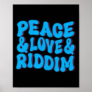 Riddim Outfit Edm Music Dancing B Music Festival R Poster
