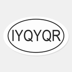 Riddle IYQYQR Euro Sticker