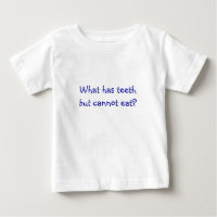 Riddle Me T's-What has teeth but cannot eat?