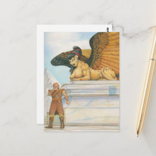 Riddle Sphinx Postcard