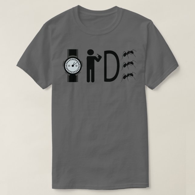 Riddle Watch Me Dance Great Conversation Starter T-Shirt (Design Front)