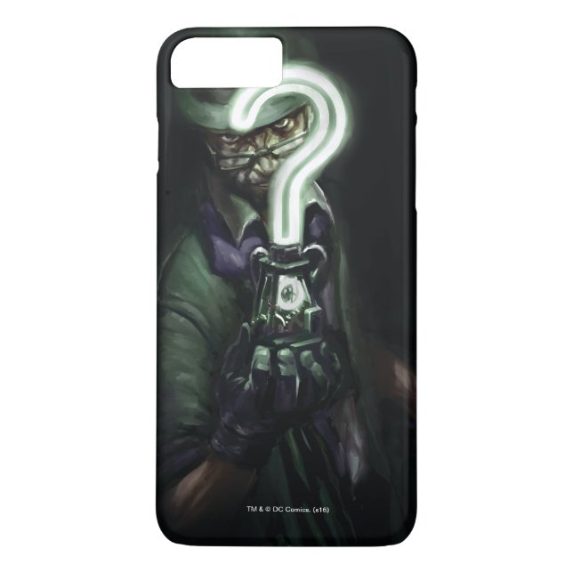 Riddler Illustration Case-Mate iPhone Case (Back)