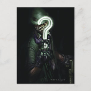 Riddler Illustration Postcard