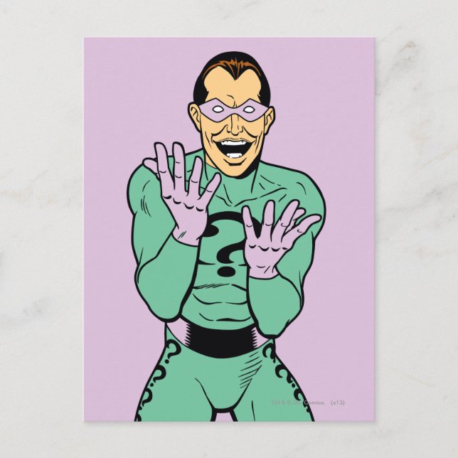 Riddler Postcard (Front)