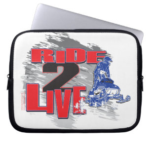 Ride 2 Live Laptop Sleeve
