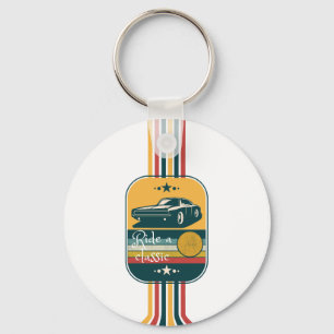 ride a classic key ring