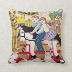 Ride-a-Cock-Horse Cushion
