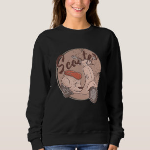 Ride A Scooter Sweatshirt