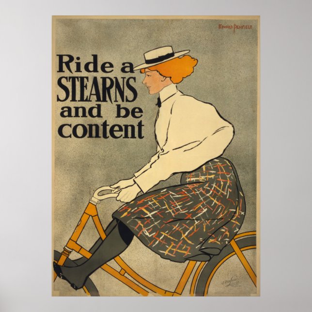 Ride a Stearns Poster (Front)