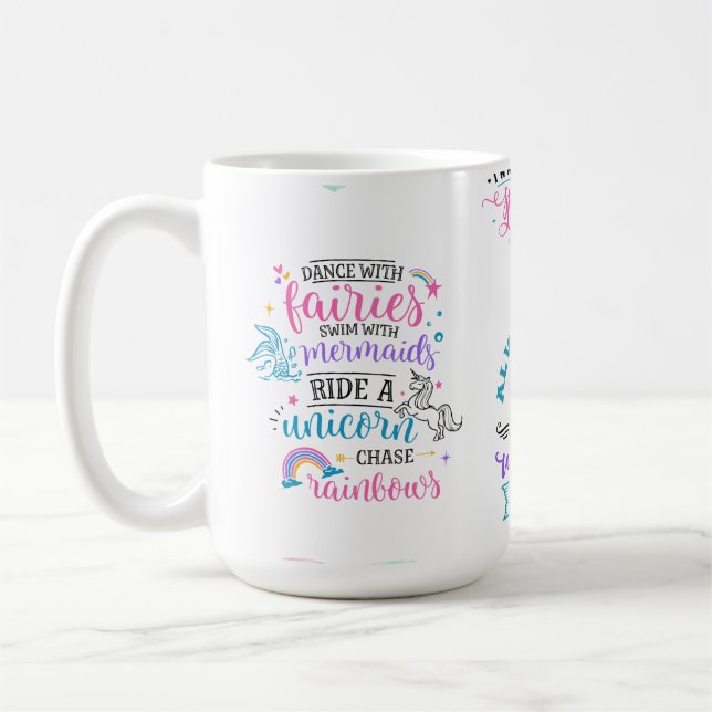 Ride a Unicorn Mug (Left)
