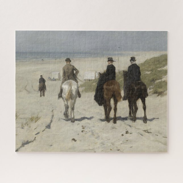 Ride along the beach jigsaw puzzle (Horizontal)