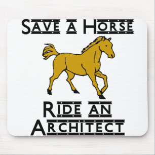 ride an architect mouse mat