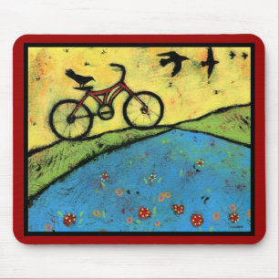 Ride and Fly Mouse Pad - 9.25" x 7.75"