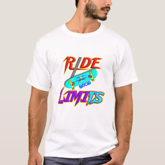 Ride Beyond Limits, Skateboarding Graphic T-Shirt