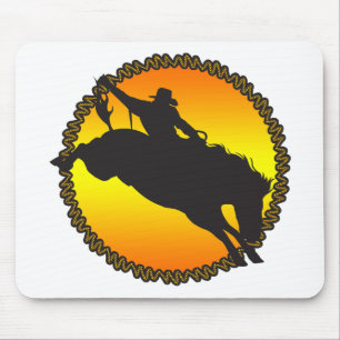Ride Bronc Mouse Mat