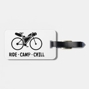Ride Camp Chill Bikepacking Luggage Tag