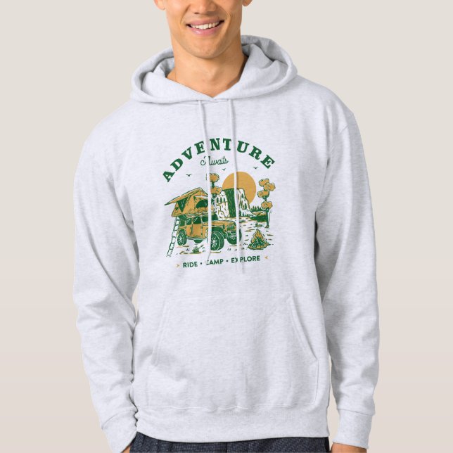 Ride Camp Explore Hoodie (Front)