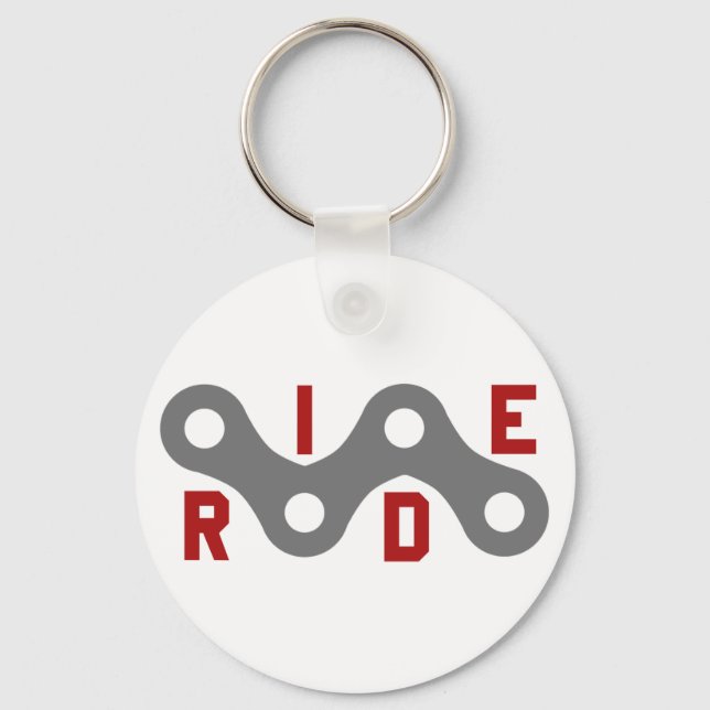 Ride (Chain) Key Ring (Front)