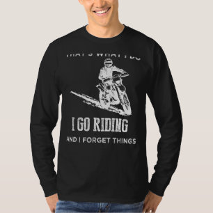 Ride & Chuckle: Funny Riding Slogan Tee - Various