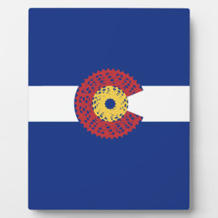 Ride Colorado (Bicycle Cassette) Plaque