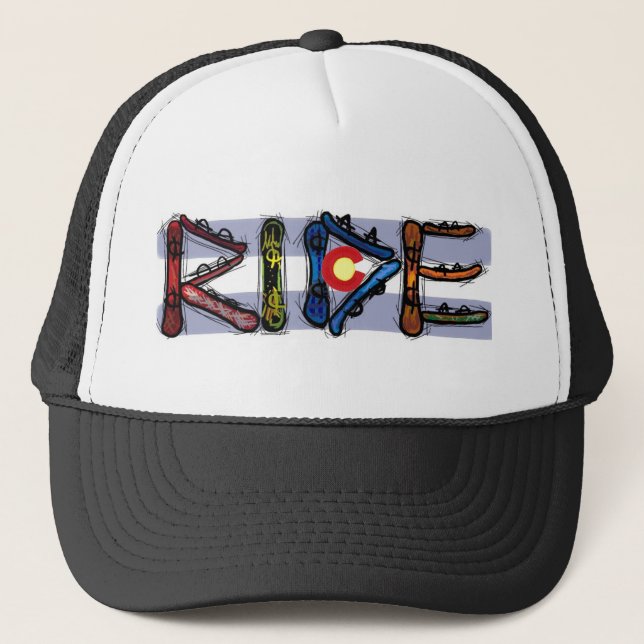 Ride Colorado snowboard hat (Front)