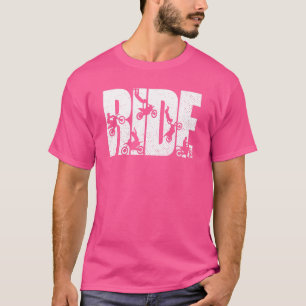 Ride Dirt Bike Motocross Motorcycle Biker For Men  T-Shirt